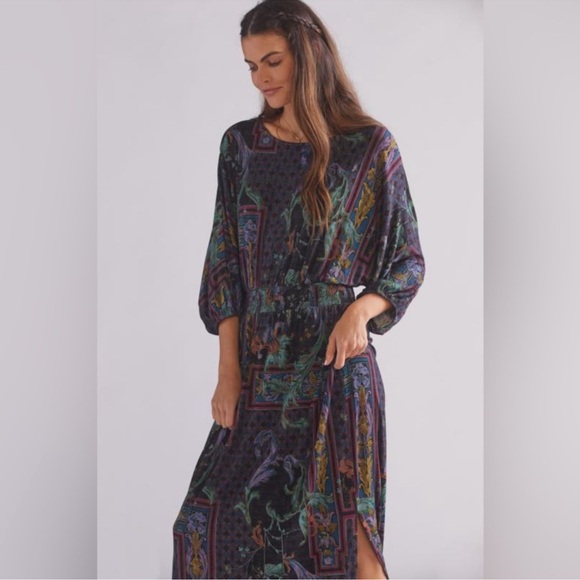Anthropologie x Daily Practice Dolman Sleeved Maxi Dress - Size 3x NWT - Picture 5 of 8